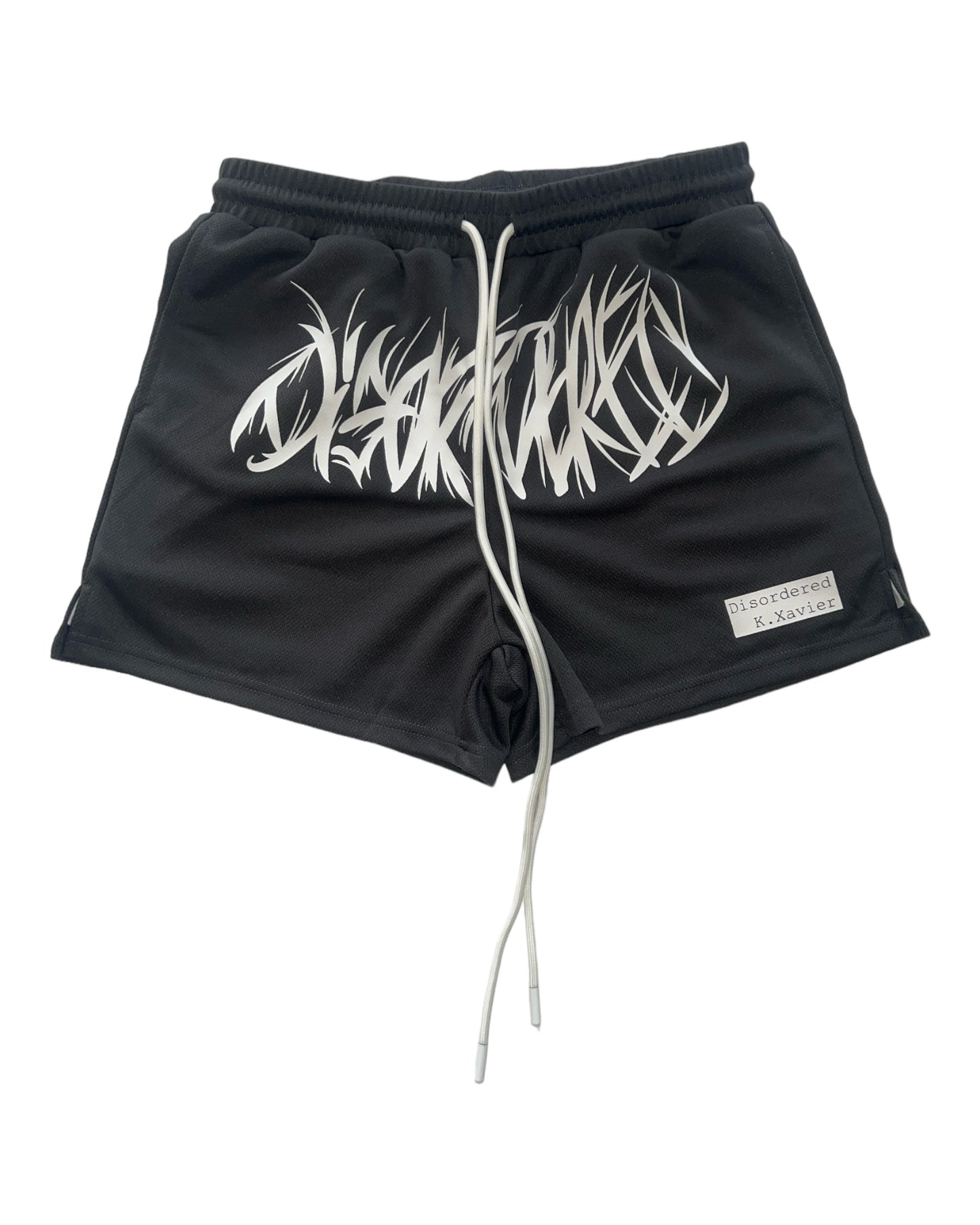 DARK CHARCOAL DISORDERED Shorts