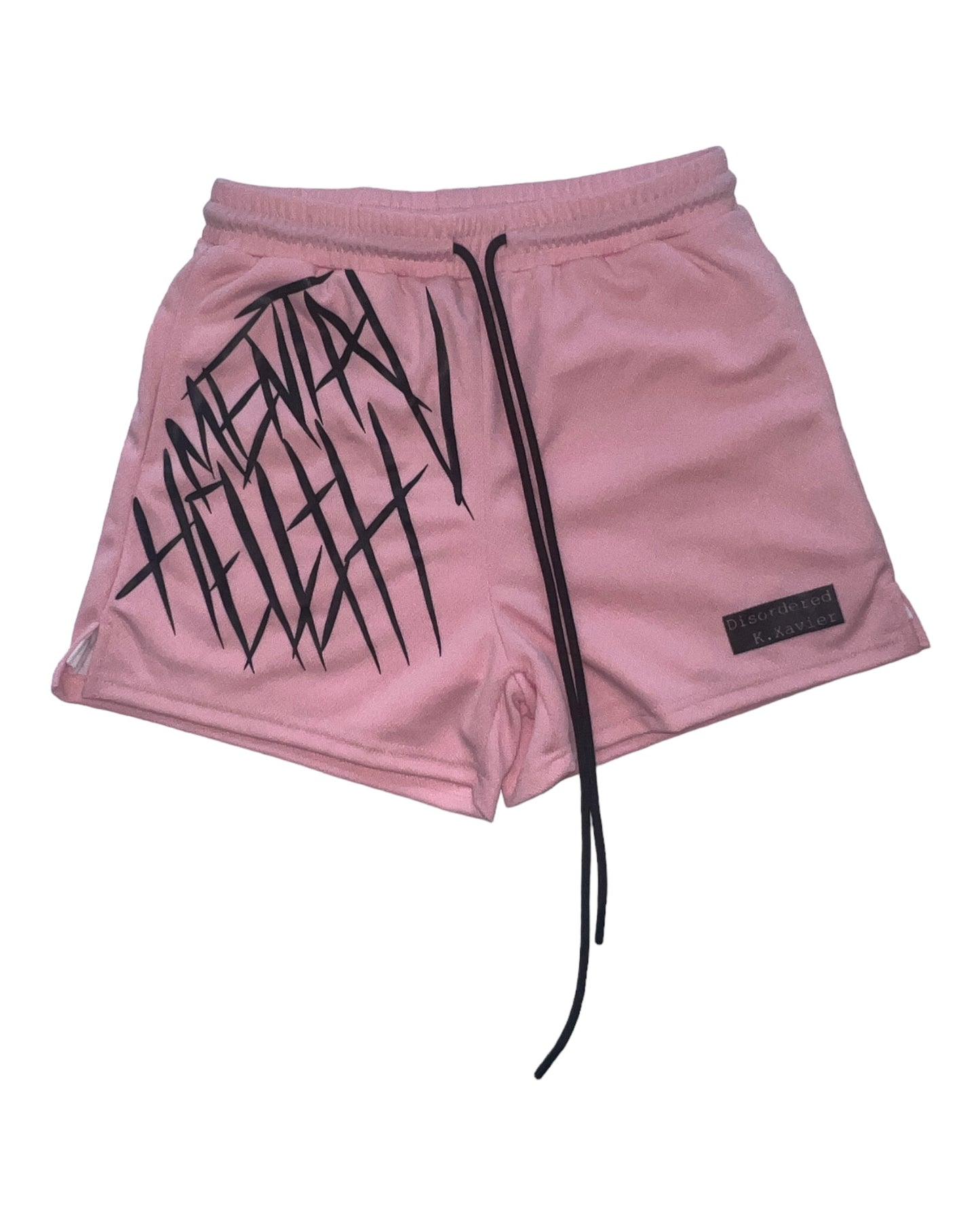 Baby Pink Mental HELLth “ shorts