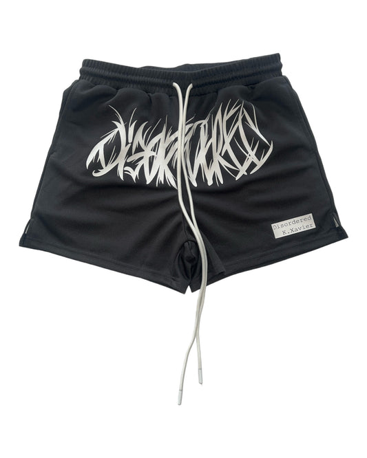 DARK CHARCOAL DISORDERED Shorts