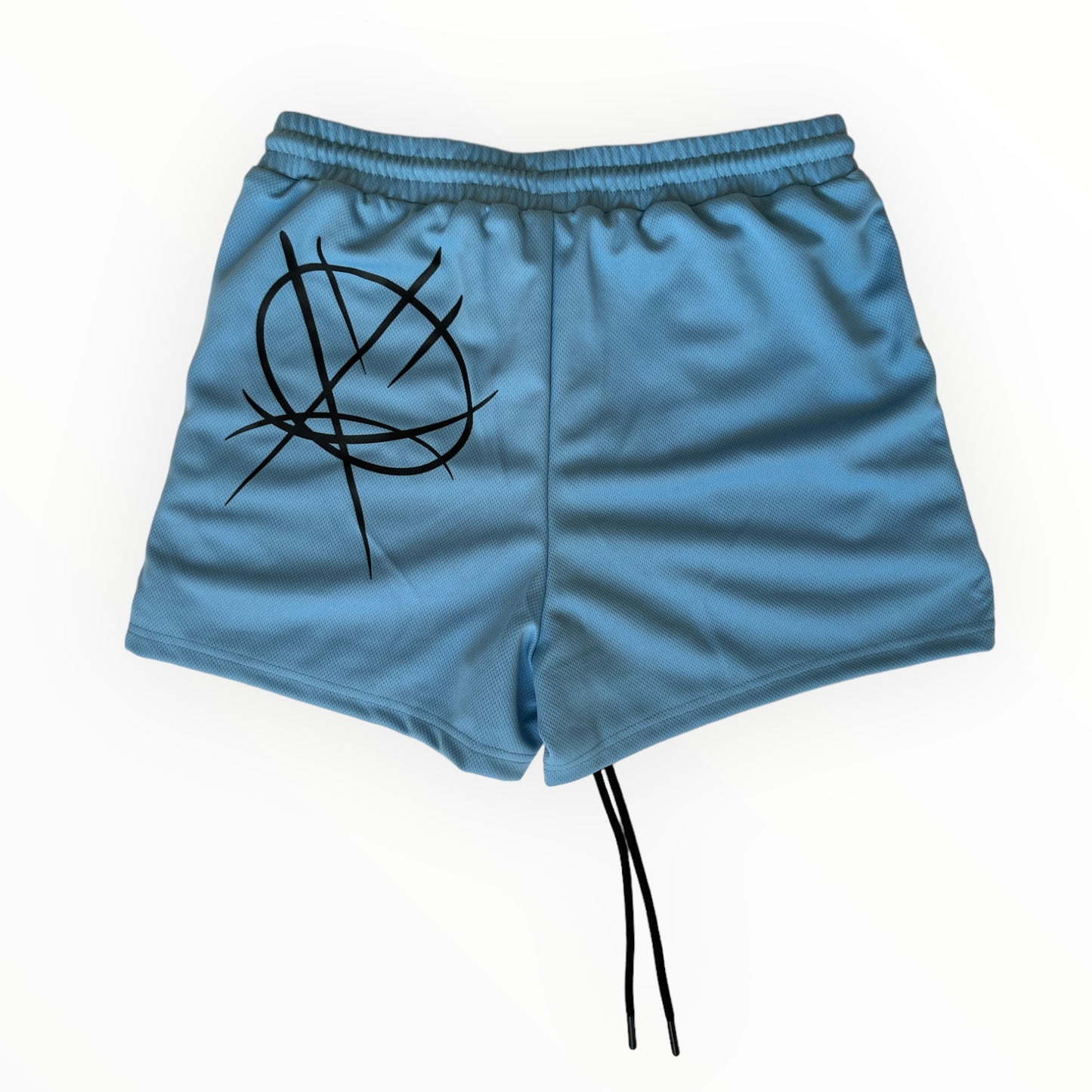 SKY BLUE MENTAL HELLTH SHORTS